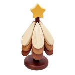Two tree-shaped folding insulation pad - practical table decoration